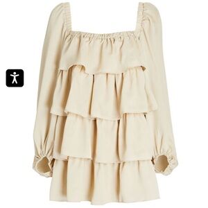 WeWoreWhat Tiered Mini Dress